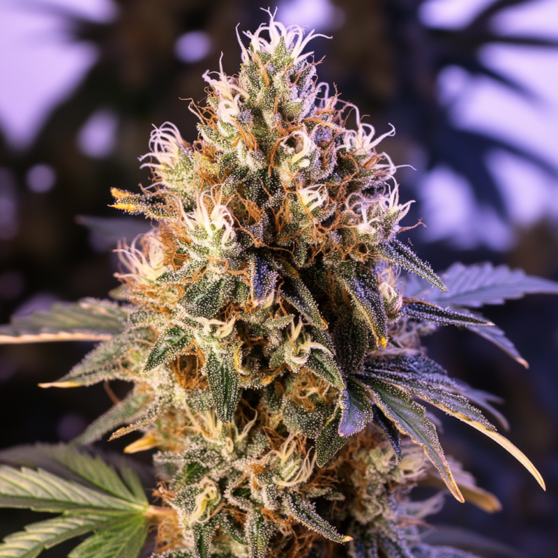Blue Cheese Strain: A Pungent Indica Hybrid 9 Blue Cheese Strain